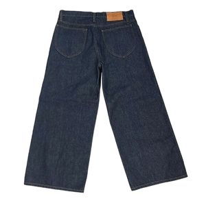 Frame Denim Dark Blue Wide Leg Jeans